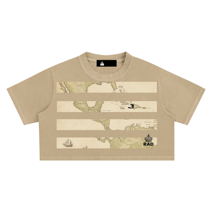 Sea ballade Crop Top