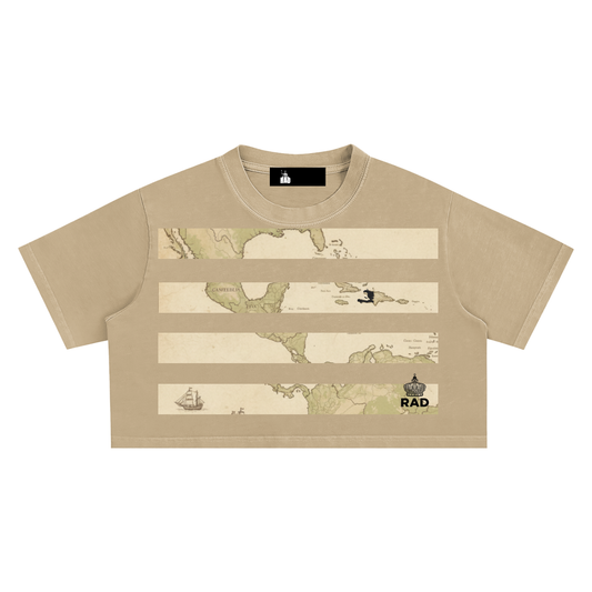 Sea ballade Crop Top