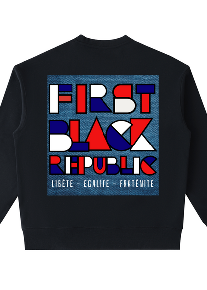 Heavyweight Patch Pocket Crewneck Sweatshirt