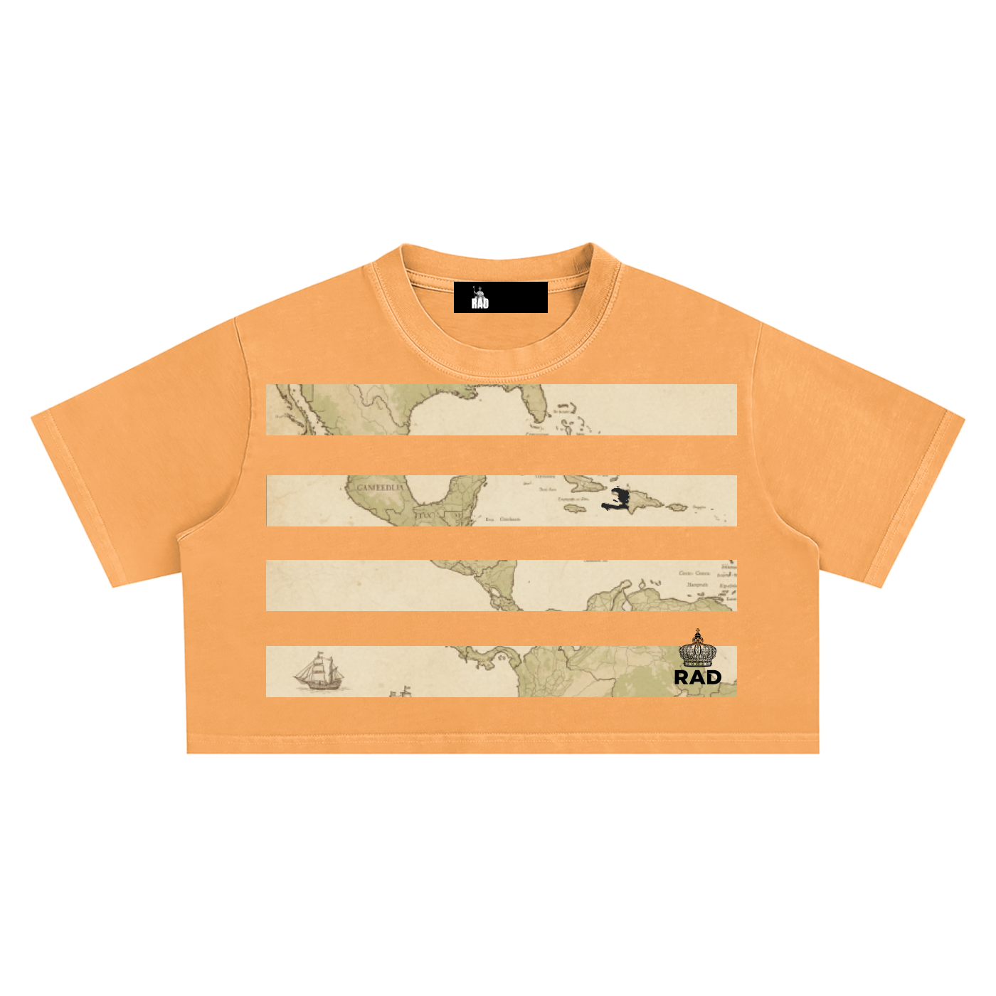 Sea ballade Crop Top