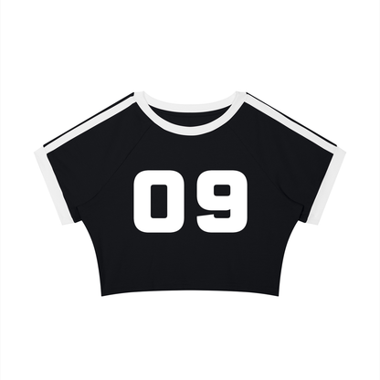 Women’s #9 B Crop T-Shirt