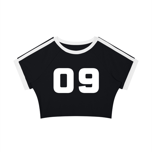 Women’s #9 B Crop T-Shirt