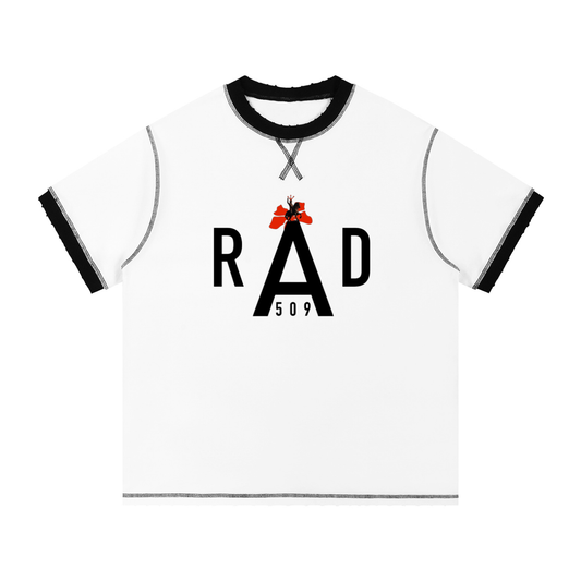 Contrast-Stitched Cotton T-Shirt