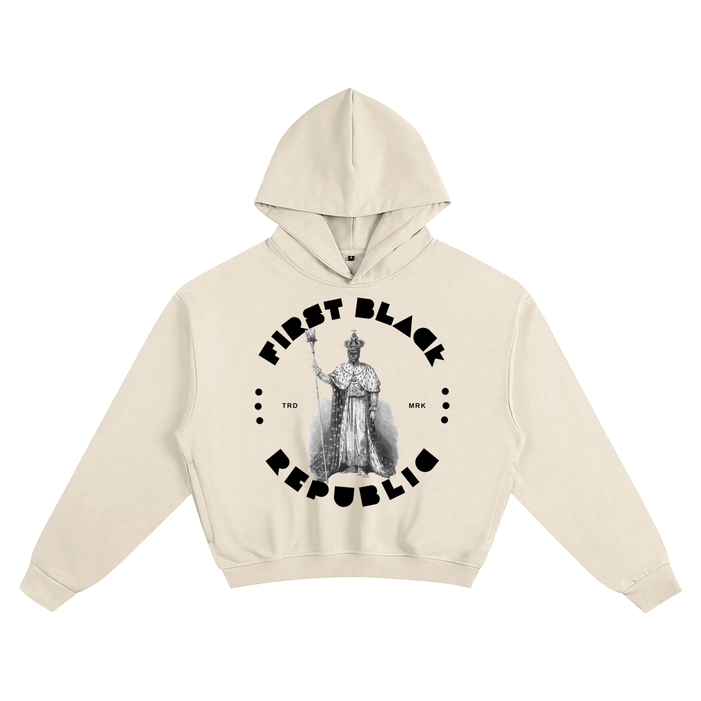 Unisex Cotton Cropped Hoodie