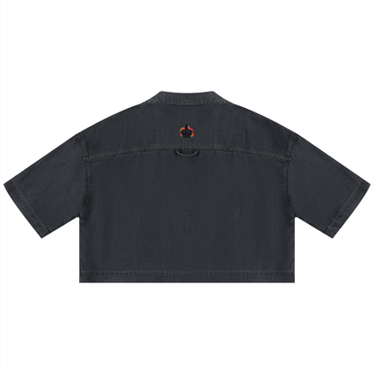 Enèji Art  Wash Boxy Cropped
