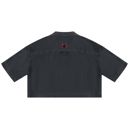 Enèji Art  Wash Boxy Cropped