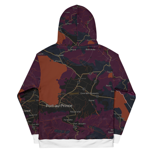Port-au-prince dark hoodie