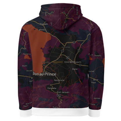 Port-au-prince dark hoodie