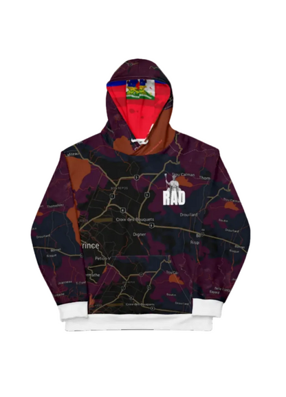 Port-au-prince dark hoodie