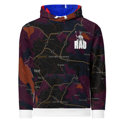 Port-au-prince dark hoodie