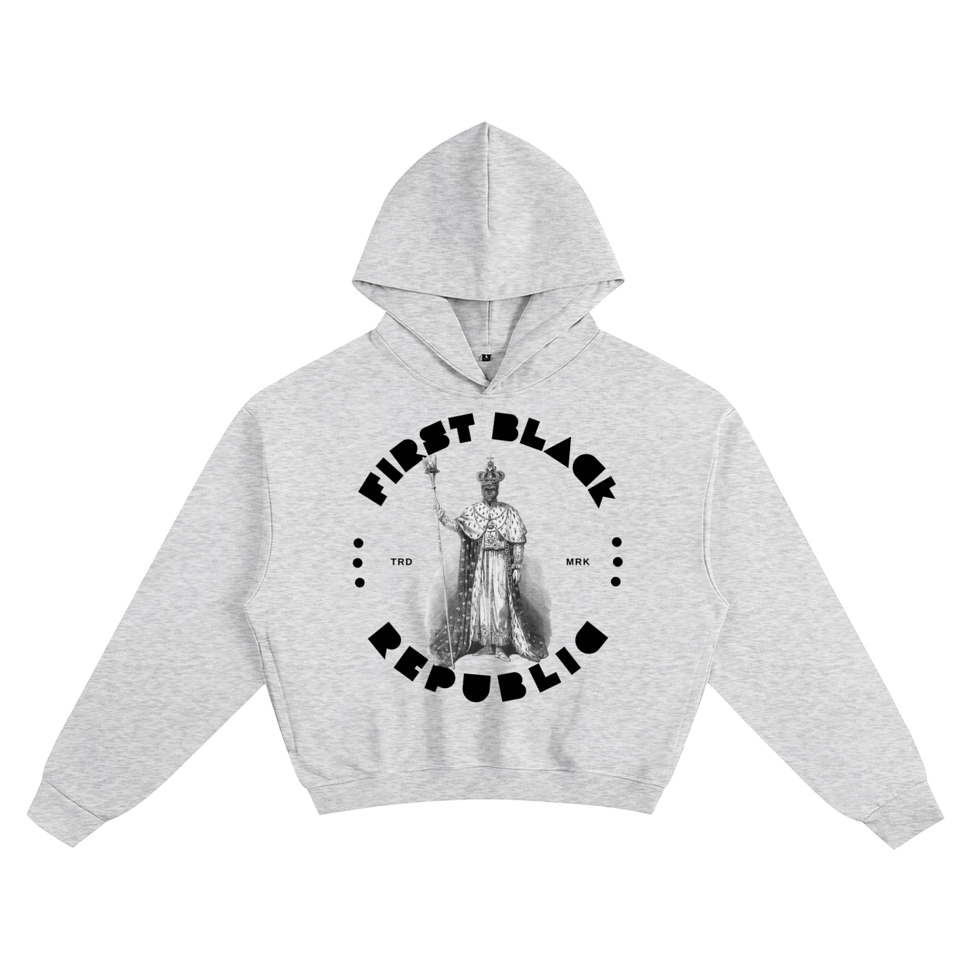 Unisex Cotton Cropped Hoodie