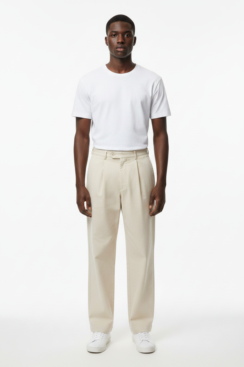 Beige Pants Mockup 1