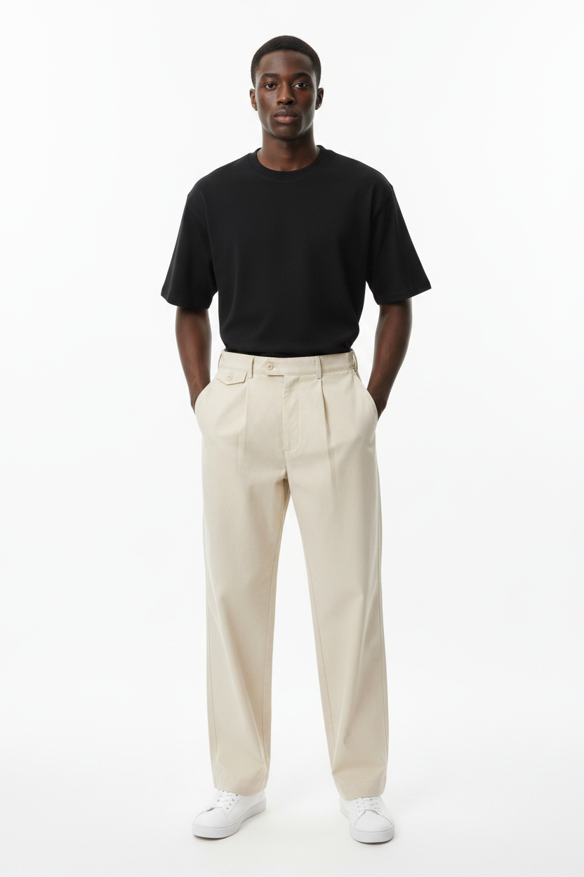 Beige Pants Mockup 3