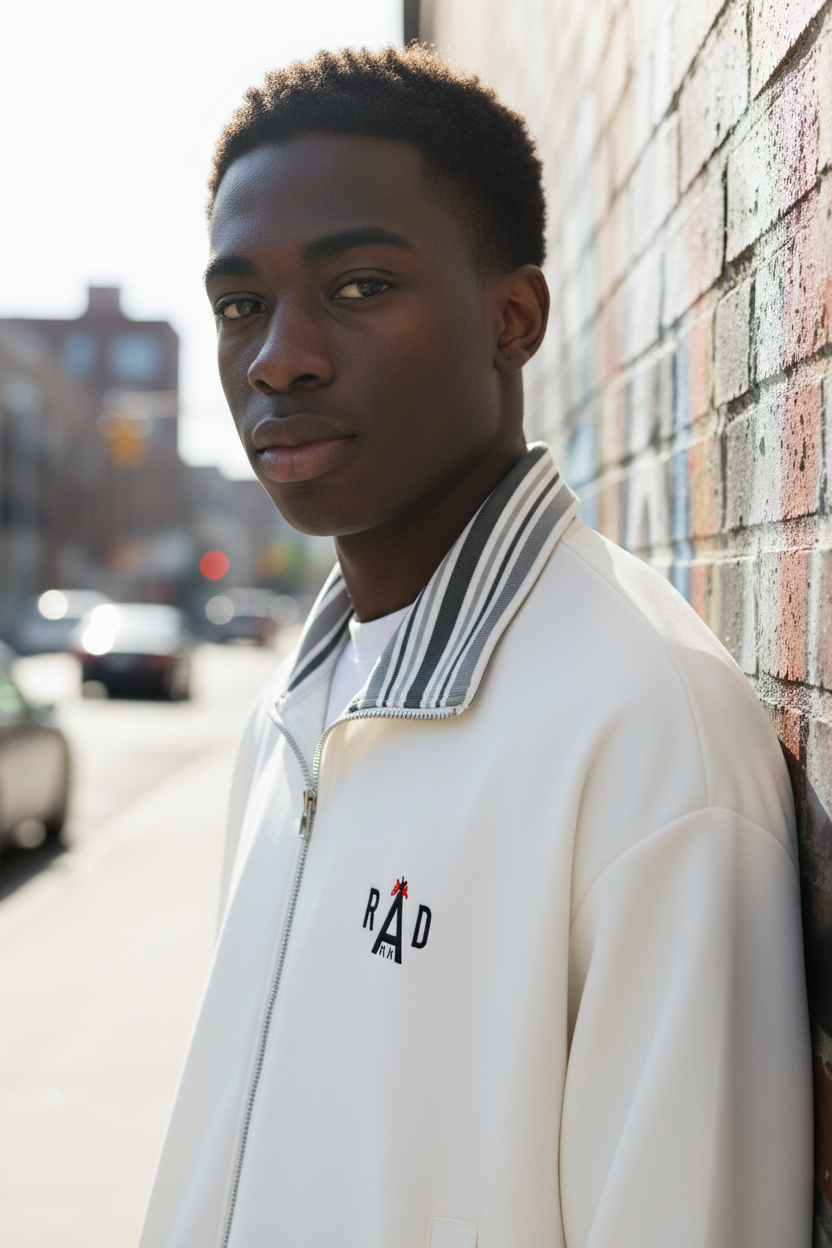 Black Male Model Detail Shot