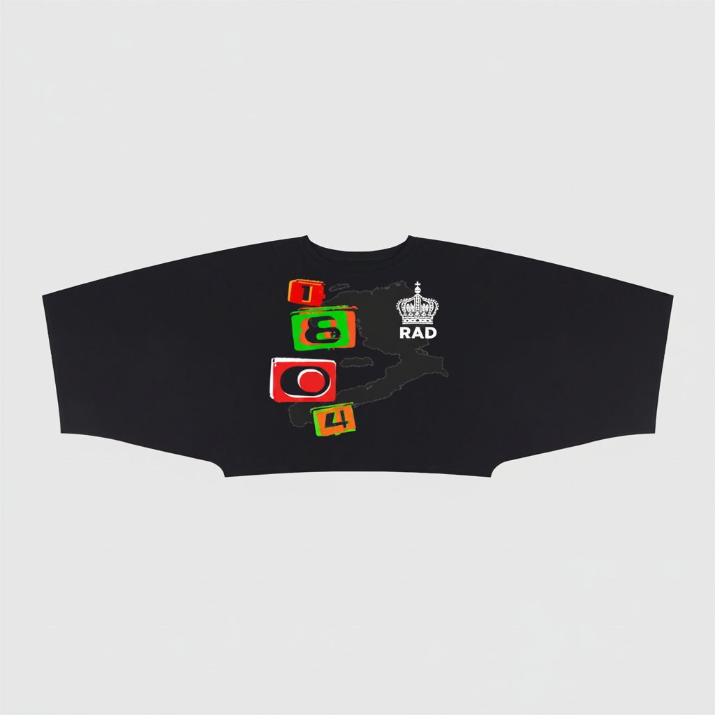 Black Tee – Flat Lay / Detail