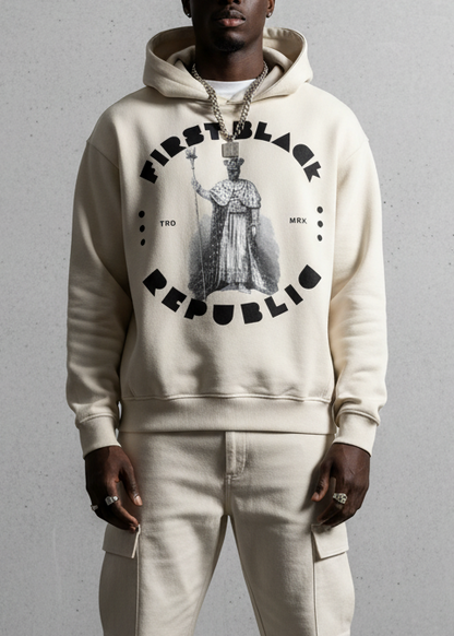 Cream Hoodie Mockup 3