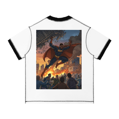 Contrast-Stitched Cotton T-Shirt