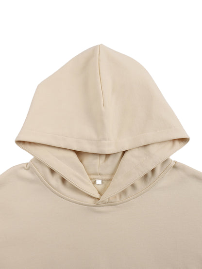 Unisex Cotton Cropped Hoodie