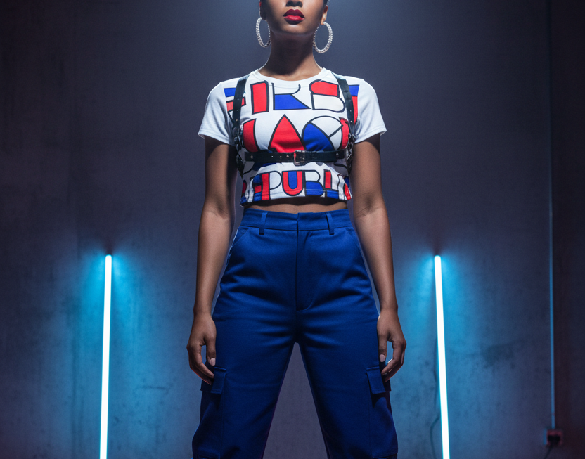 Model Mockup 5 - Dramatic Forward Shot