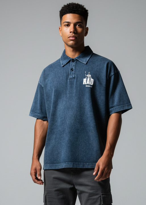 Navy Polo Mockup 5