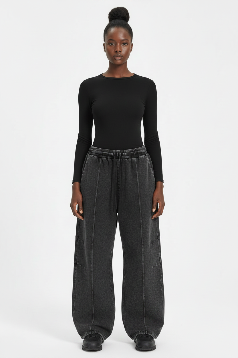 O Legs Cotton Pants Mockup 1