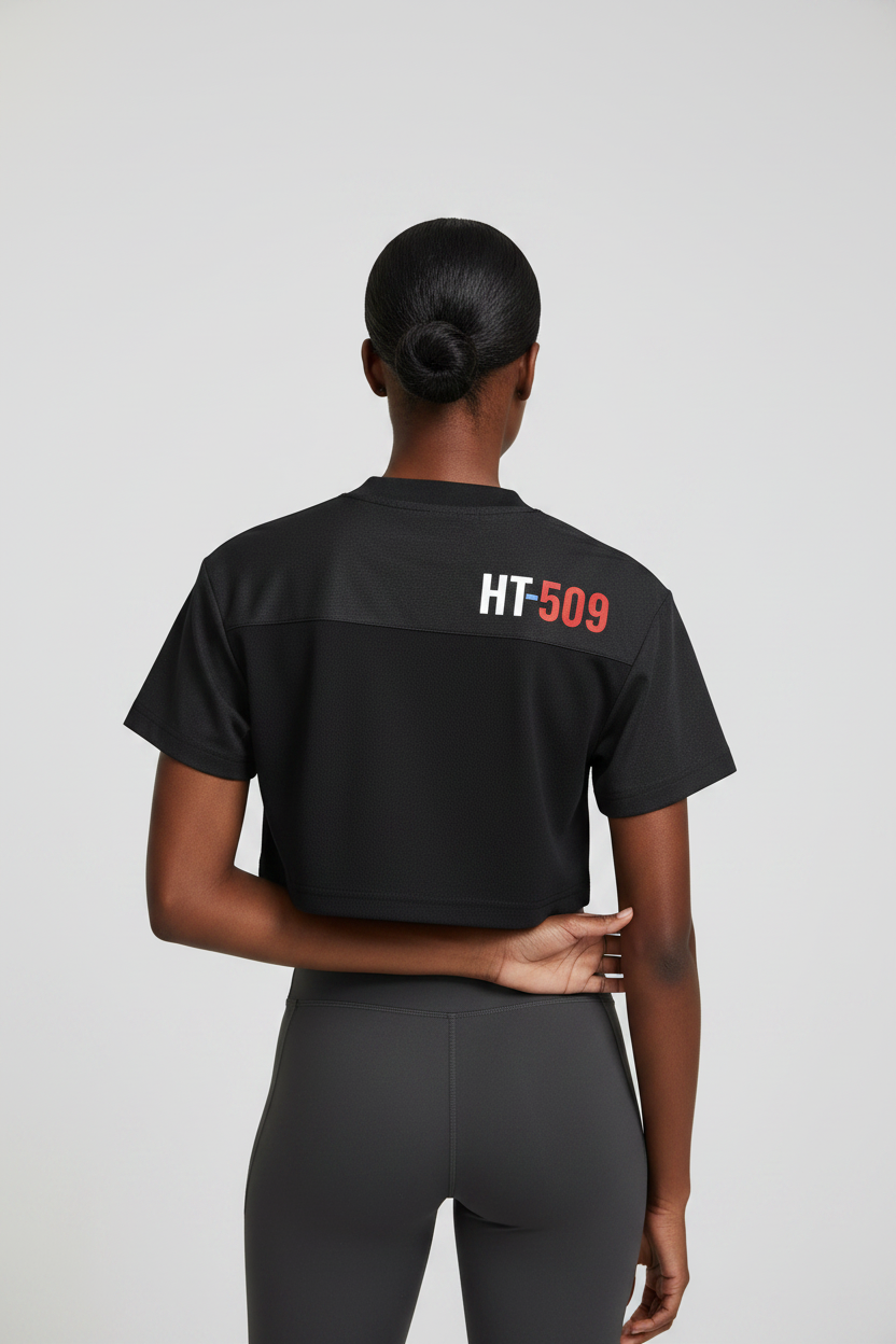 RAD Crop Tee Back Mockup 6