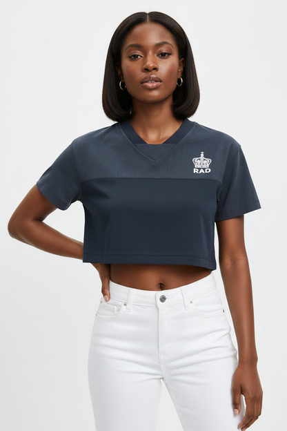 RAD Crop Tee Front Mockup 1