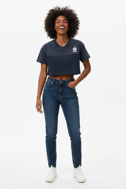 RAD Crop Tee Front Mockup 6