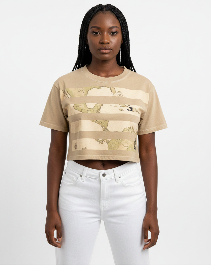 Sea Ballade Crop Top – Mockup 1