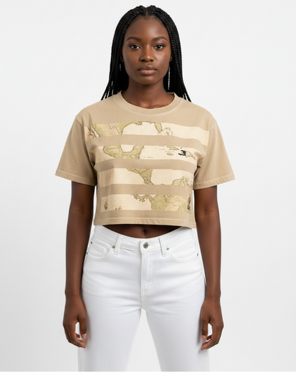 Sea Ballade Crop Top – Mockup 1