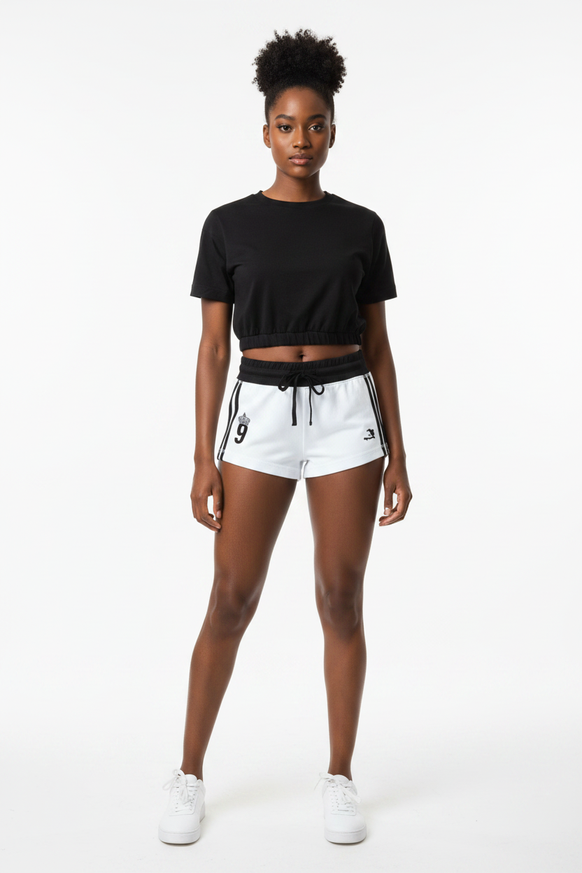 Tee Boot Shorts Mockup 2
