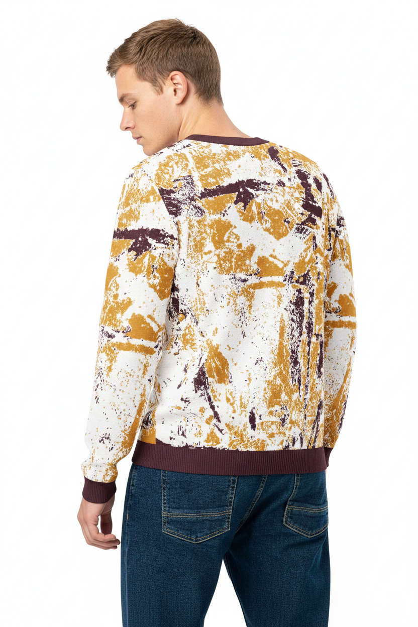 White Male Back